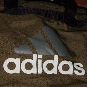 Adidas Green and Black Xl Duffel Bag for Versatile Use